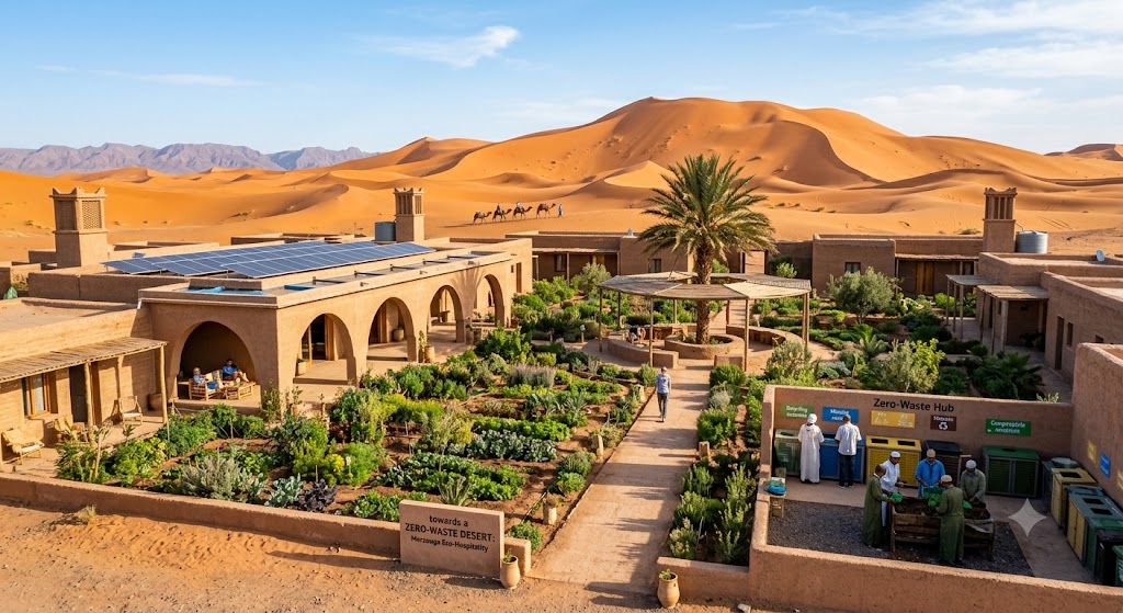 Towards a Zero-Waste Desert: Redefining Eco-Hospitality in Merzouga